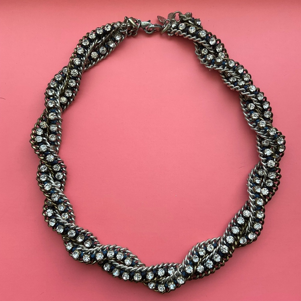 Stella & Dot - 2 La Coco Curbchain necklaces - stunning statement